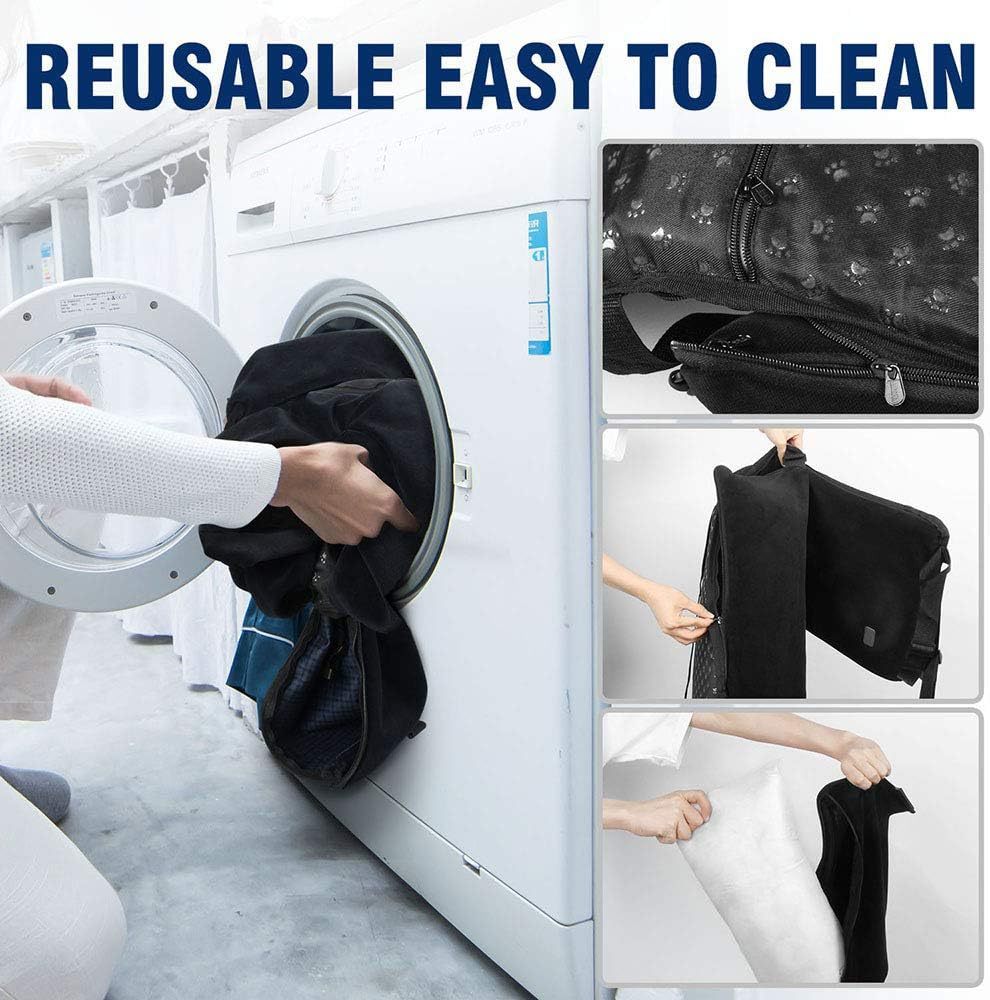 Pet Car Hanging Bag with Seat Cushion