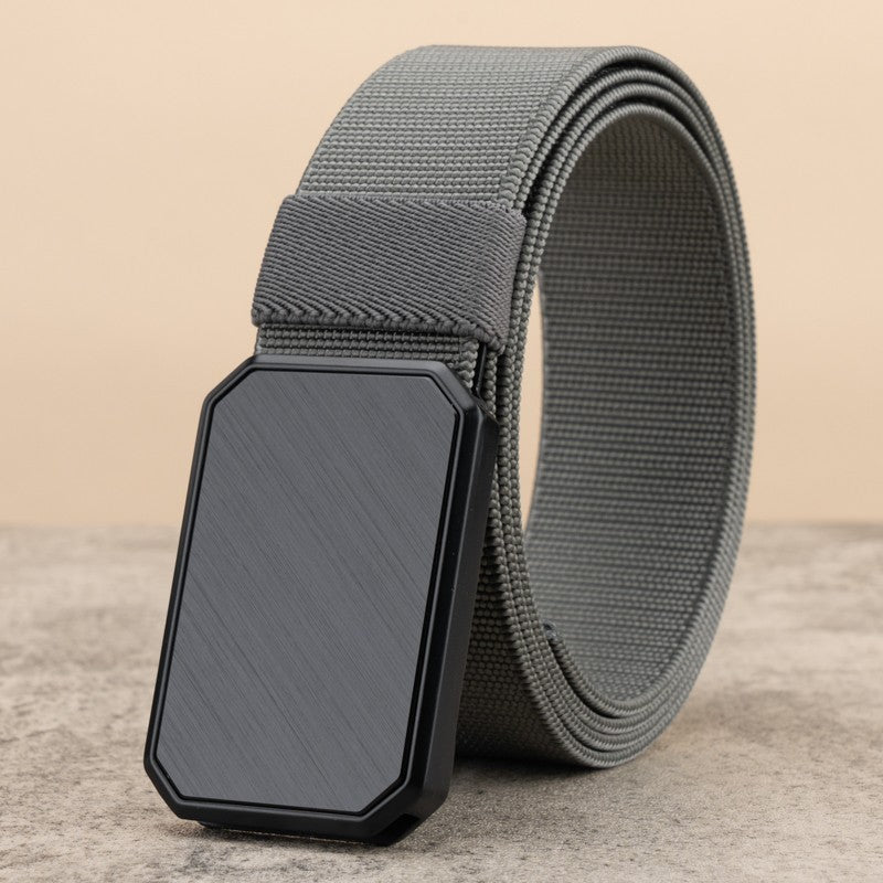 Canvas Belt Men's Automatic Buckle Tactical Military Training Belt