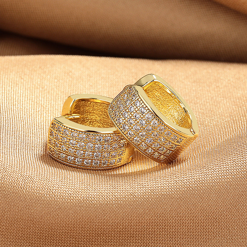 Full Diamond Fashion Ear Ring