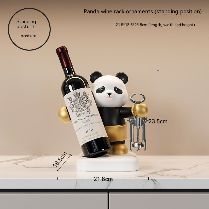 Panda Home Entrance Cabinet Key Storage Ornaments