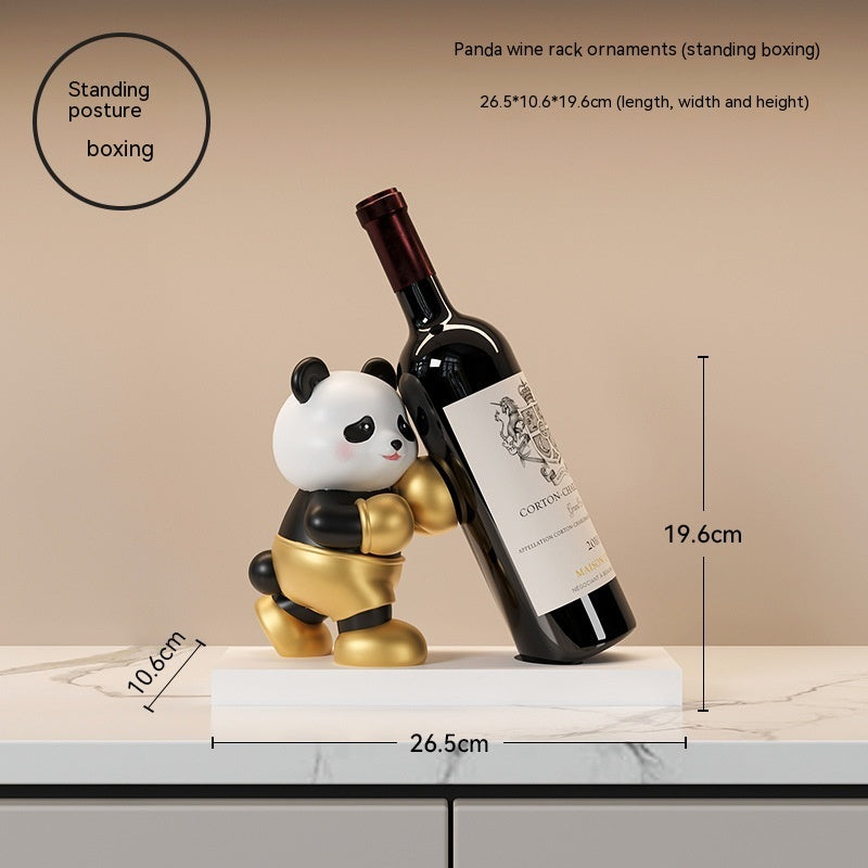 Panda Home Entrance Cabinet Key Storage Ornaments