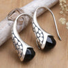 Black Stone Earrings