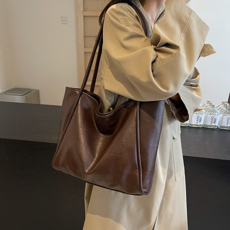 Soft Leather Shoulder Bag