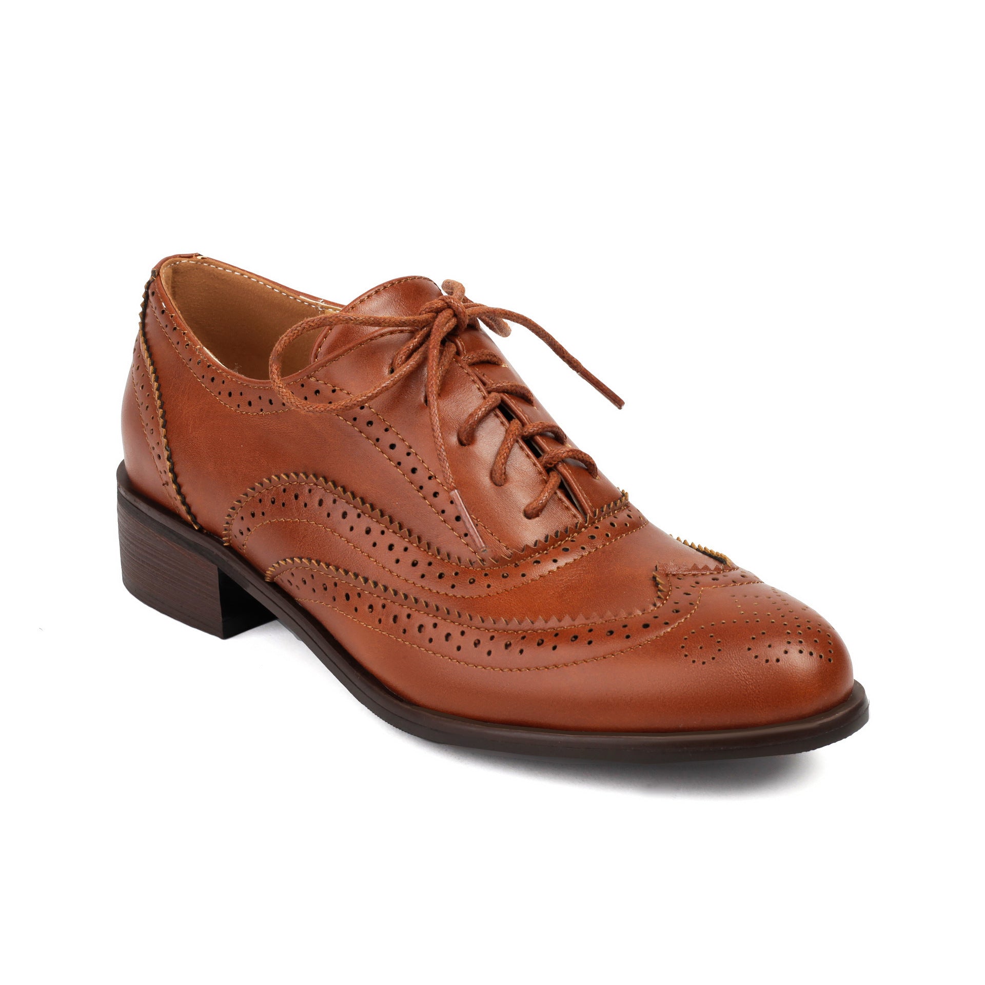 British  High-cut Lace-up Shoes