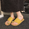 Women's Versatile Flat Bottomed French Toe Flip Flops