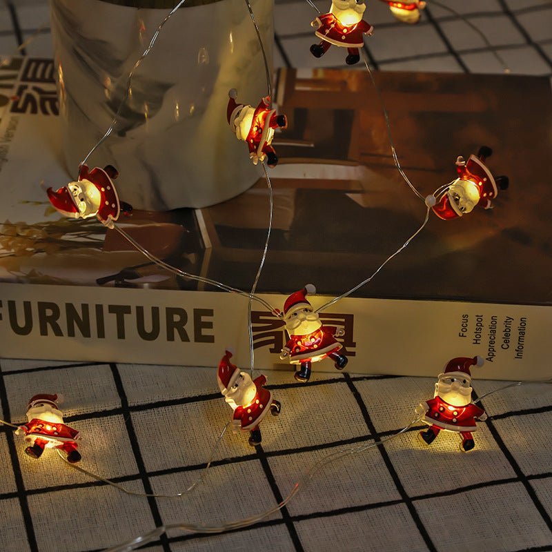 Christmas Decoration Light LED String Lights Santa