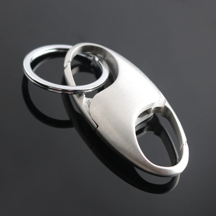 304 Stainless Steel Car Key Ring Creative Upscale Metal Key Chain