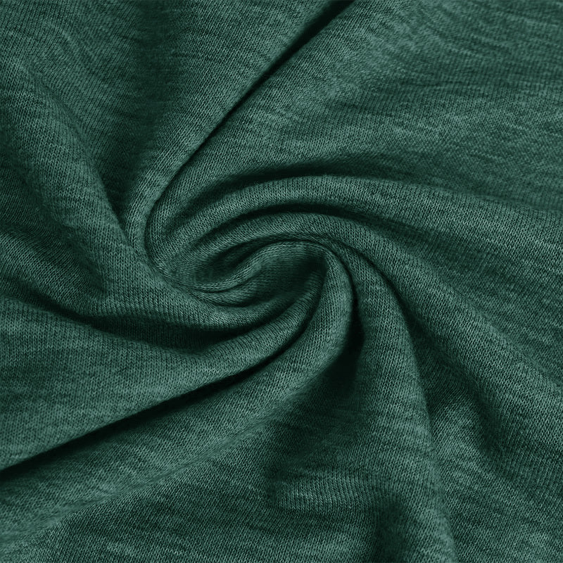 Women's Tri-Color Clover Print T-Shirt - Casual Short Sleeve Crew Neck Tee, Soft Summer Top