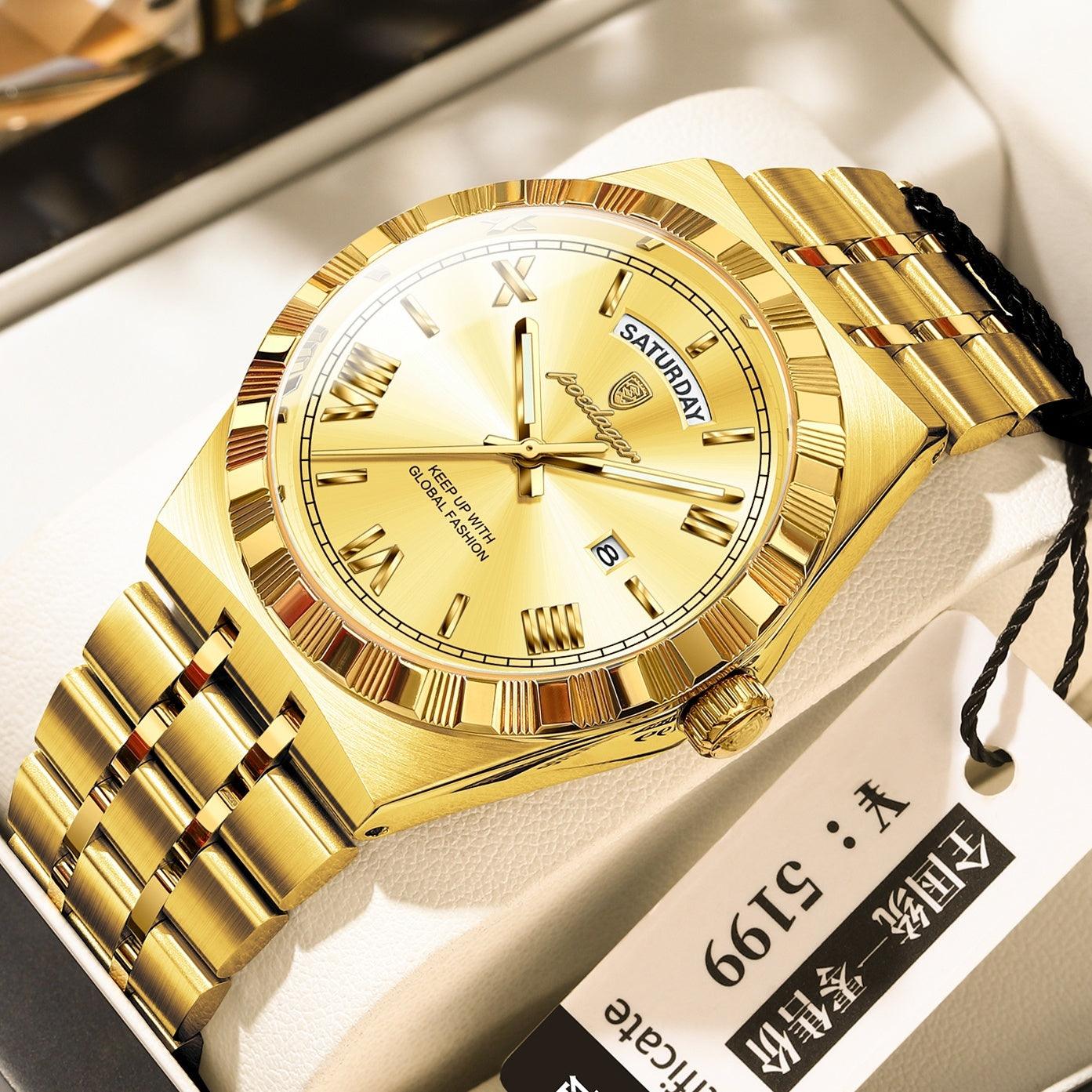 Men's  Waterproof Watch