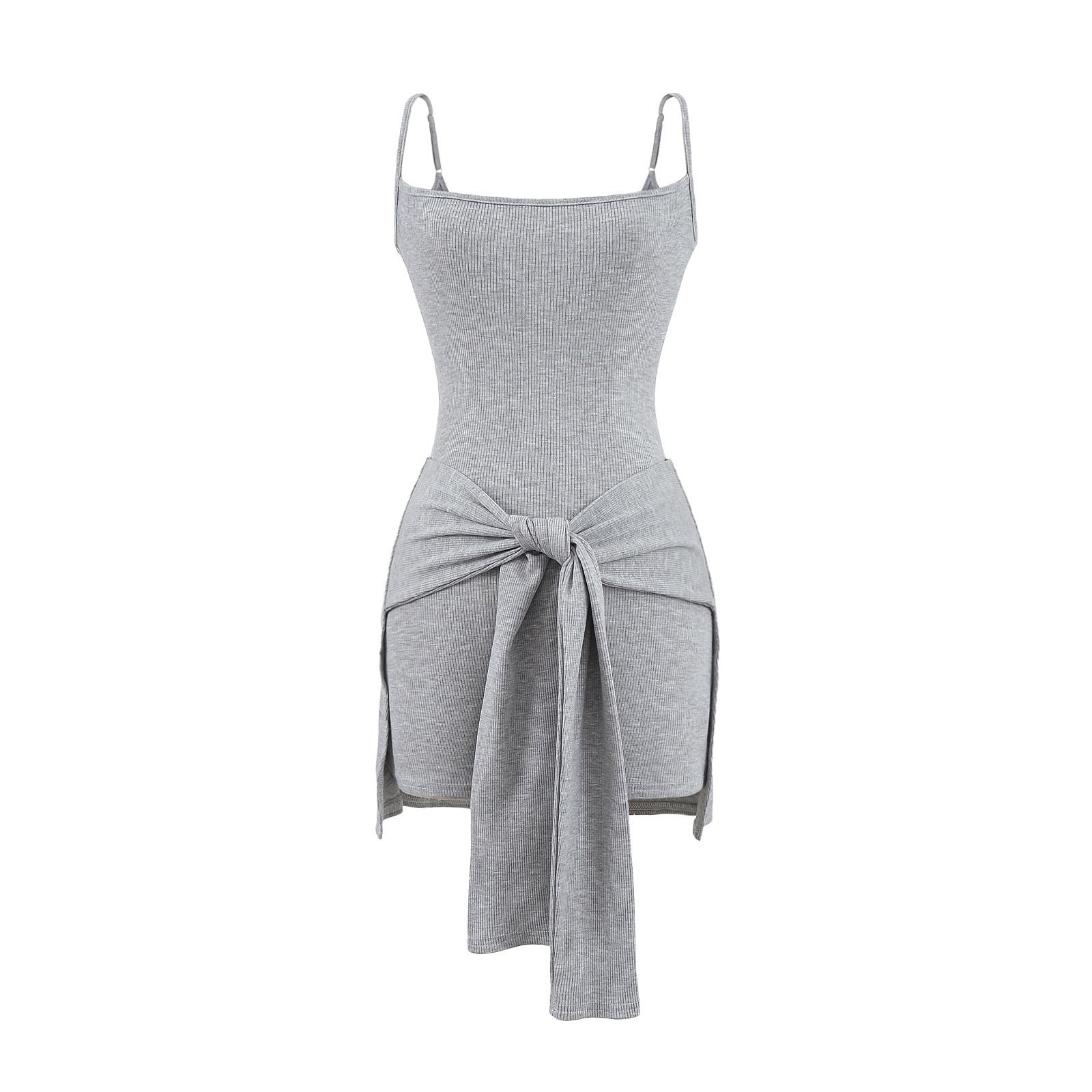 Waist Strap Two-piece Sling Dress
