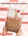 ROlife 3D Puzzle Flowers Bouquet Wooden Carnation