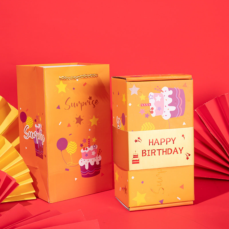 Qixi Valentine's Day Surprise Jump Box Birthday Gift