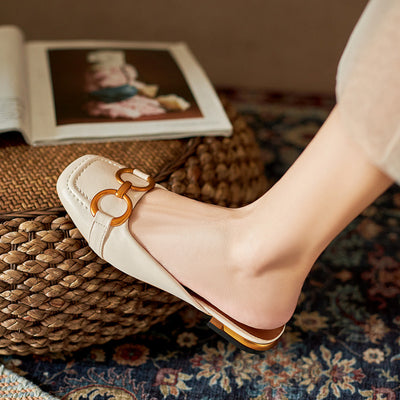 Summer Wear Fashionable Square Toe Korean