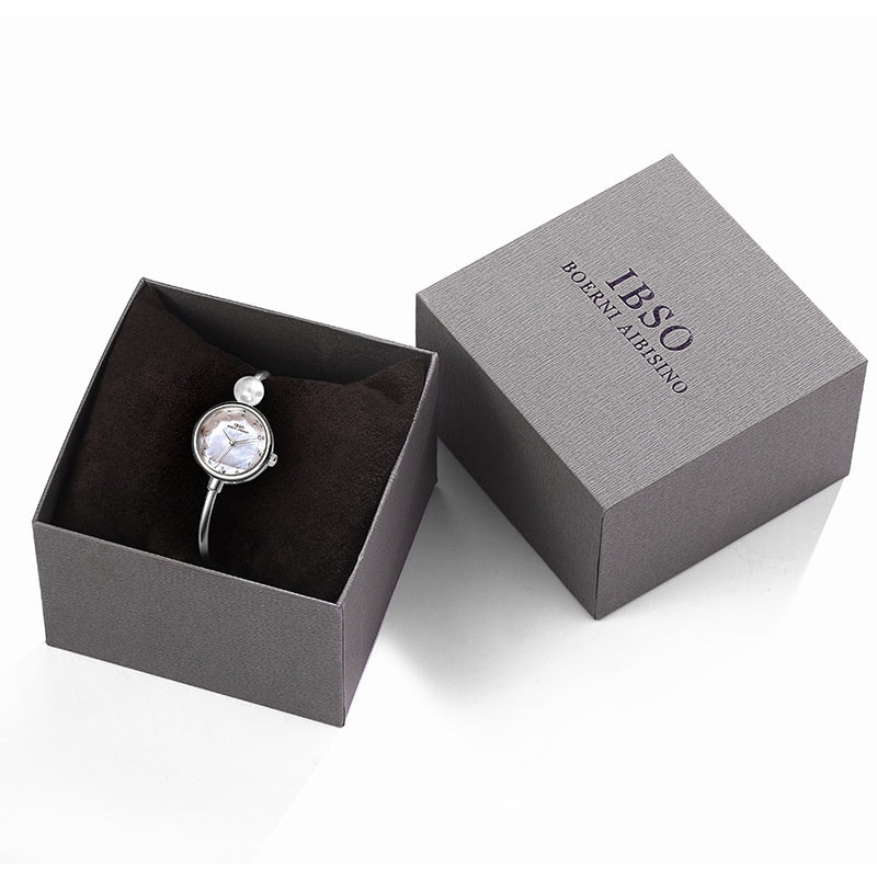 Women's Bracelet Watch Shell Surface Pearl