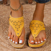 Fashion Hollowed-out Women's Flip-flops
