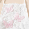 Girls' Butterfly Lace Yarn Princess Dress Headdress