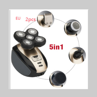 5 In 1 Multifunctional Electric Shaver 5 Blade Razor For Men Shaved