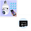 WiFi CAMERA 1080P Bulb 4X Zoom Camera