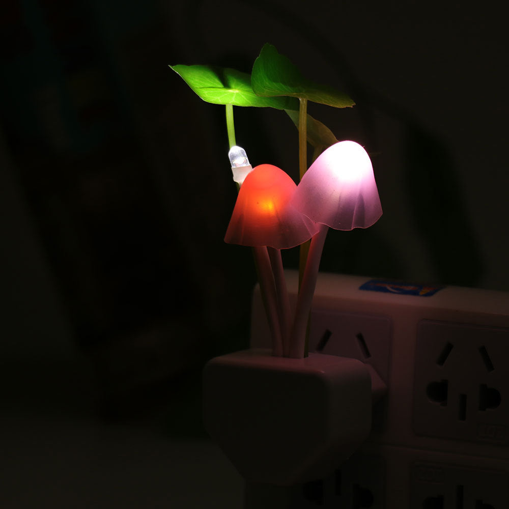 Color LED Mushroom Light, 3
