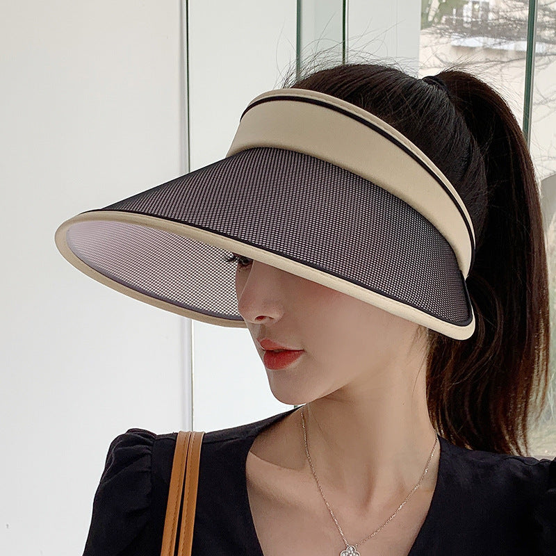 Brim Fan Sun Bonnet Woman Charging