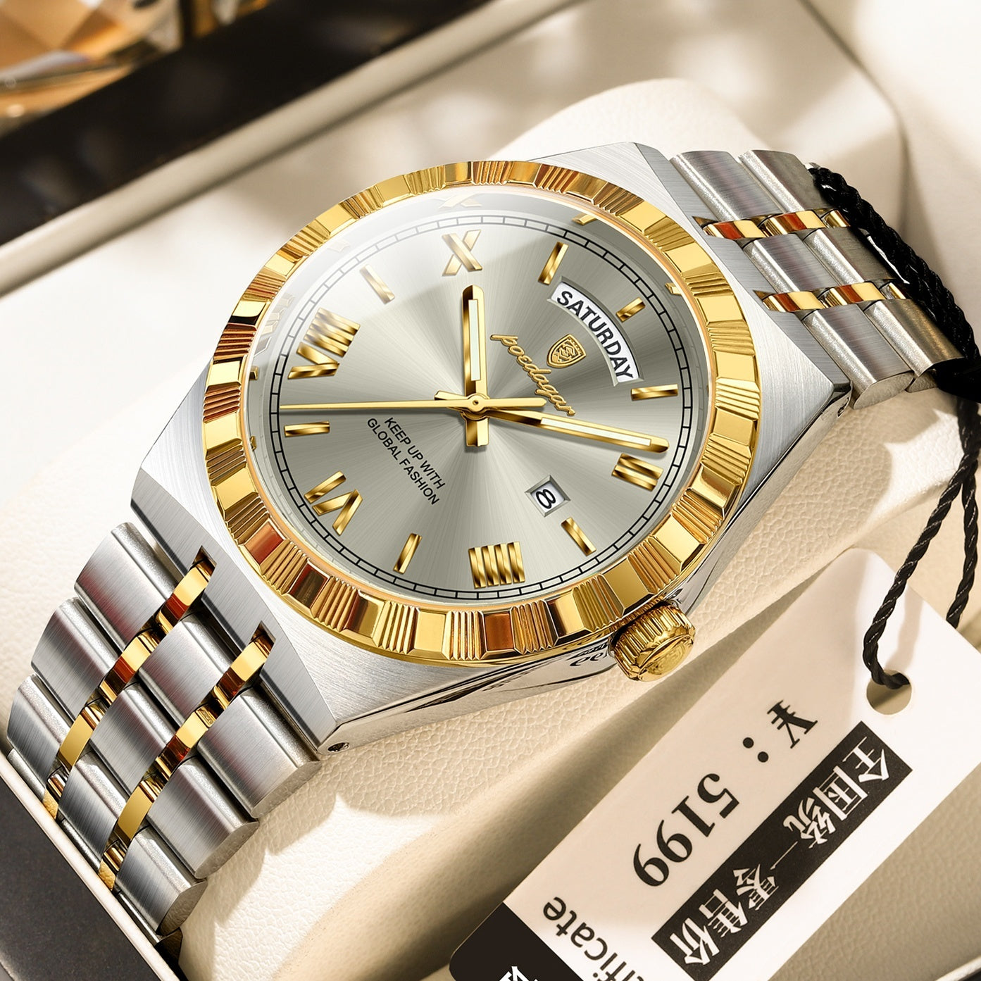 Men's  Waterproof Watch