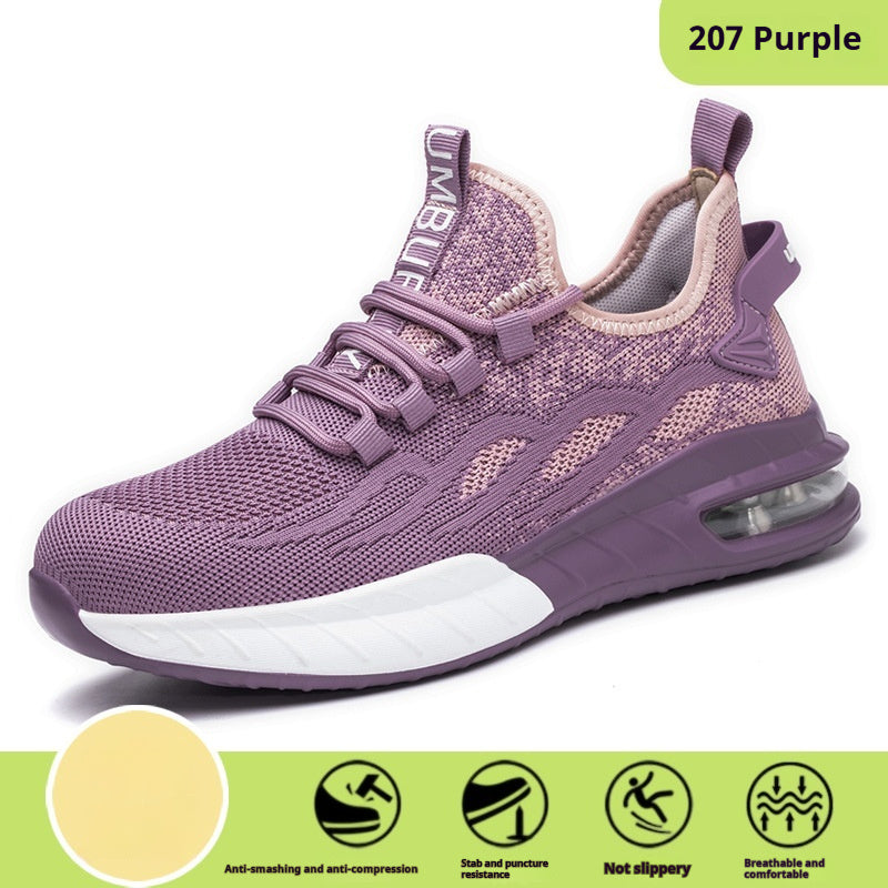 Women's Labor Protection Shoes Lightweight Deodorant Breathable