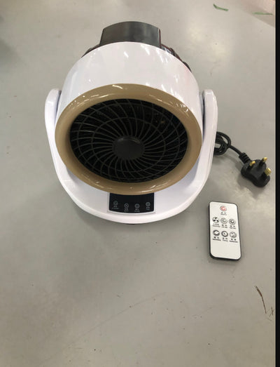 New Swing Fan Cooling And Heating Remote Control Can Be Warm Air Blower