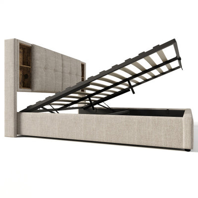 Linen Bed Frame
