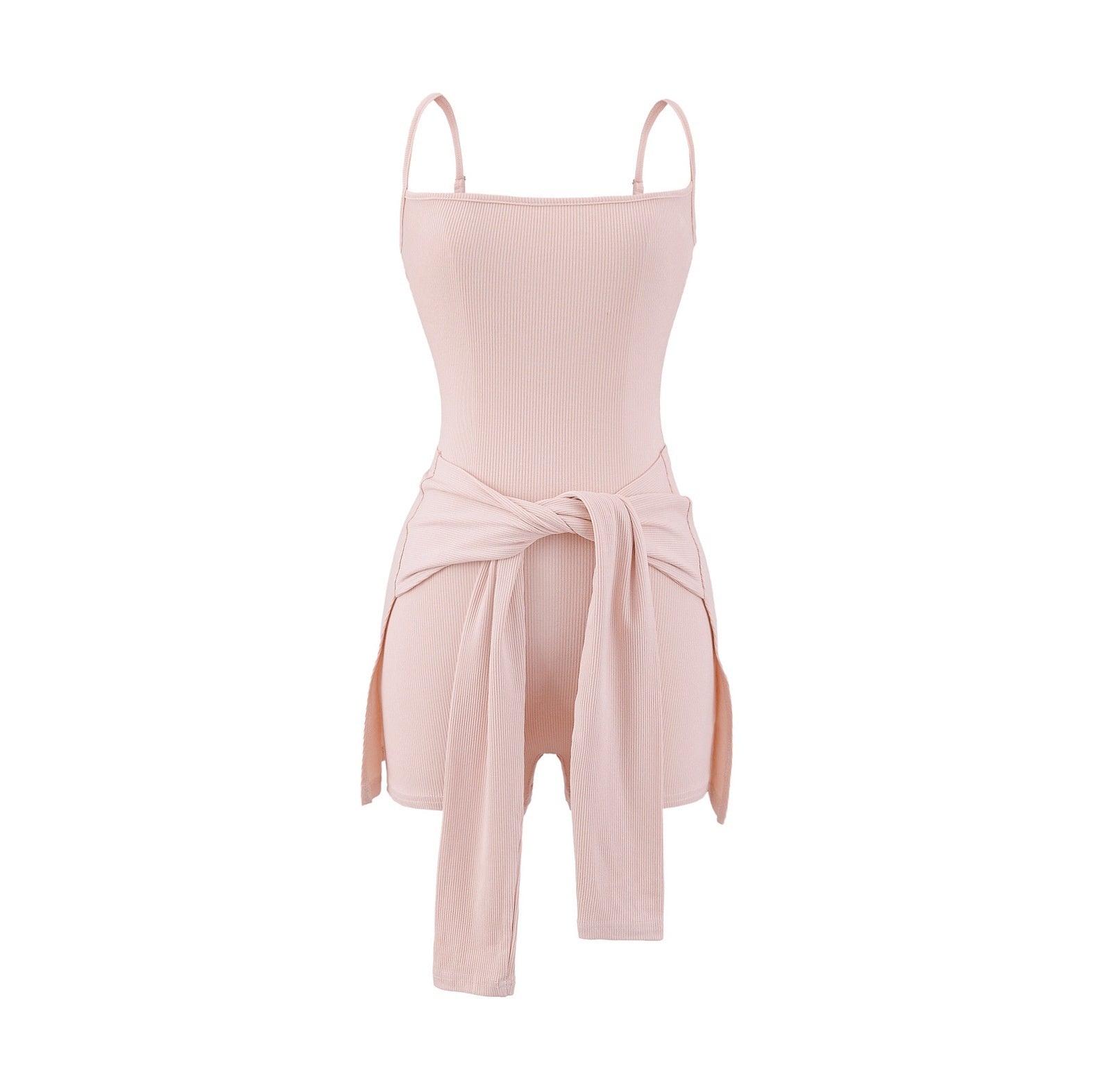 Waist Strap Two-piece Sling Dress