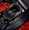 Men's leather belt