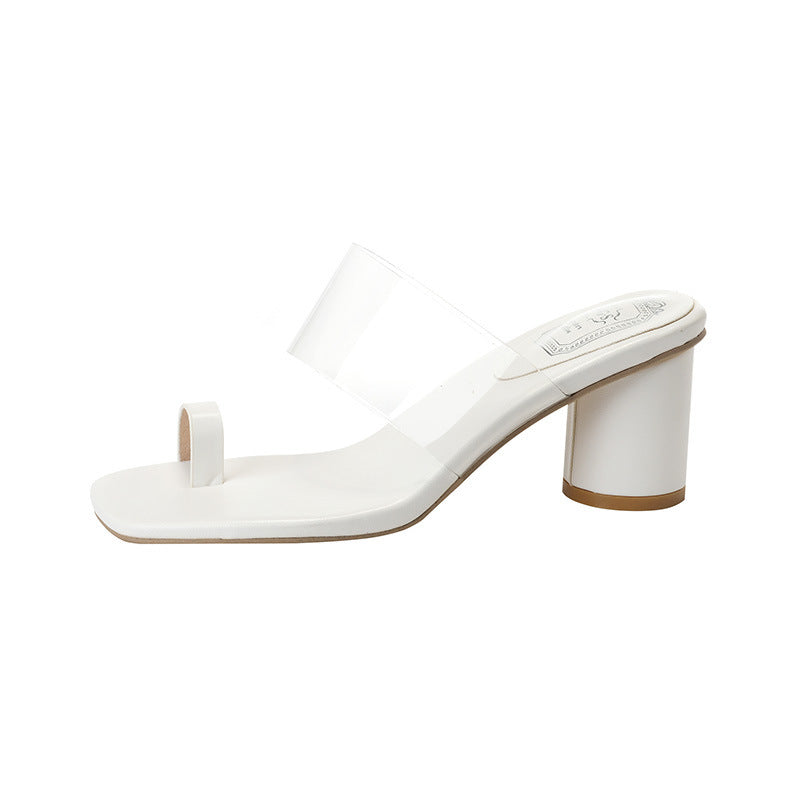 Toe Covering Transparent Ankle