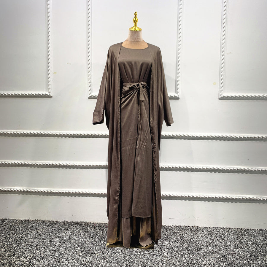 Ensemble Femme Musselman Kaftan Abaya Dubai Turkey Islam