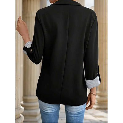 Women's Casual Blazers Open Front Long Sleeve