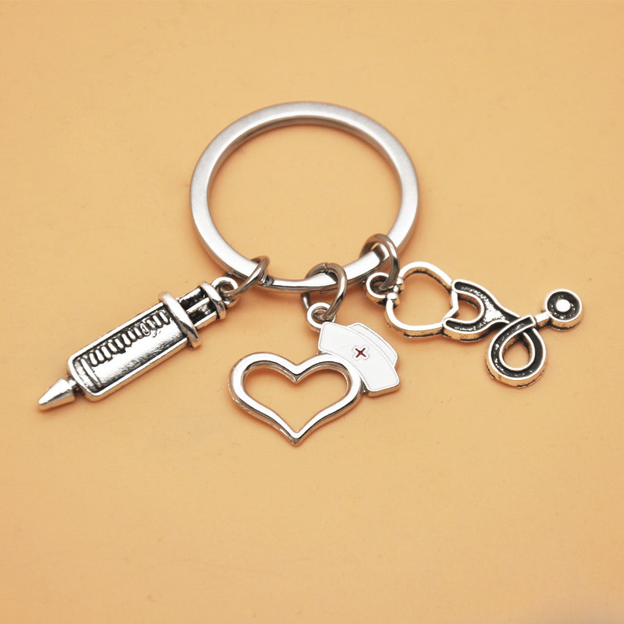 Nurse's Day Gift Stethoscope Keychain