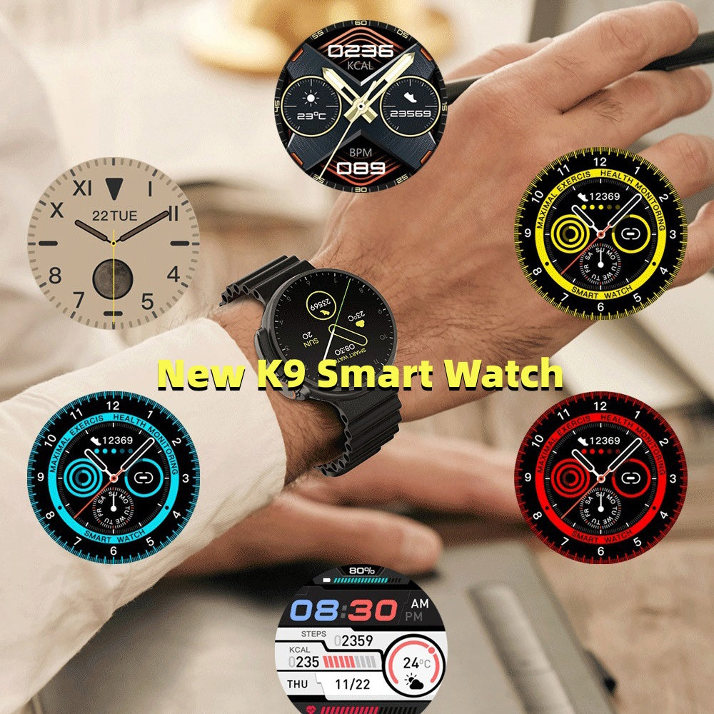 New K9 Smart Watch 1.39 Round Screen