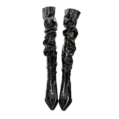 Autumn Stiletto Heel Pile Style