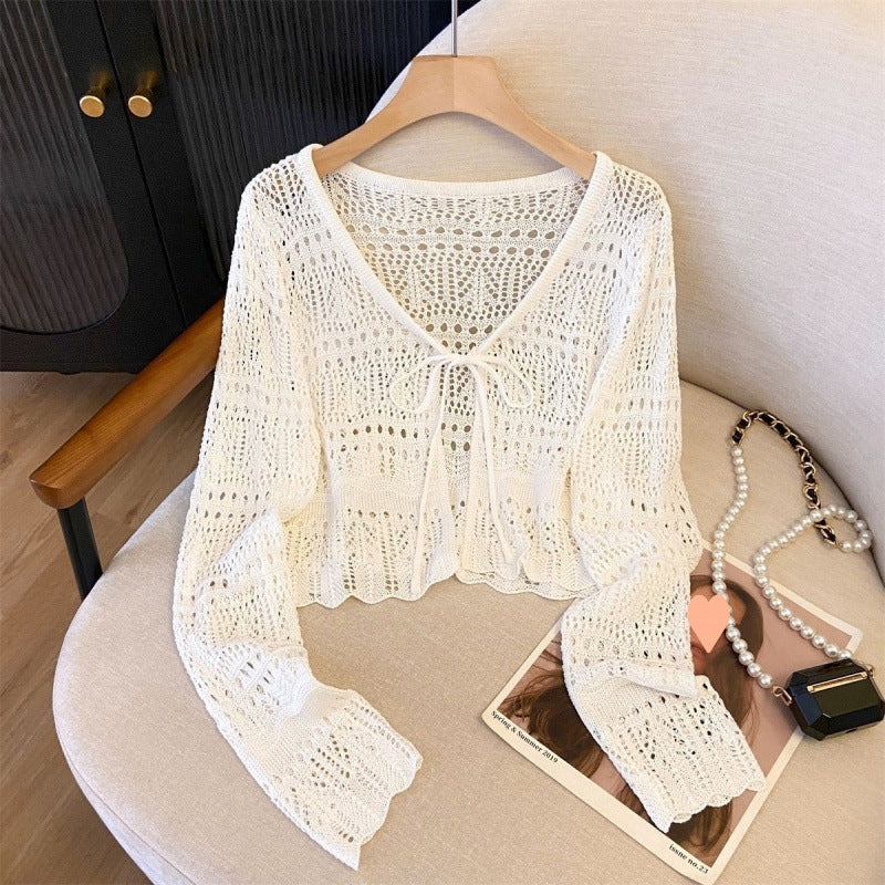 Knitted Long Sleeve Sun Protection