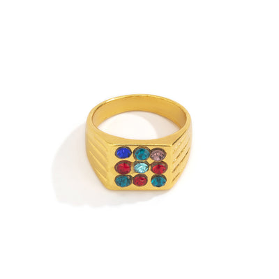 New Korean Style Ins Style Fashion Ring Men