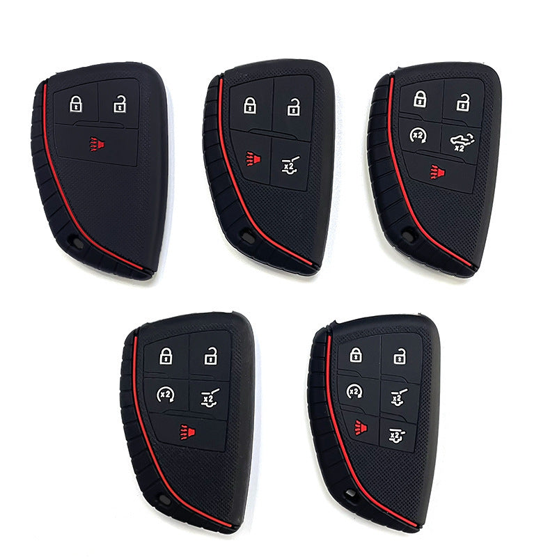Silicone Key Cover Chevrolet Tahoe Ivia GW Tire Pattern Cover