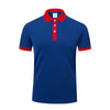 Men's And Women's Business Work Clothes Lapel T-shirt