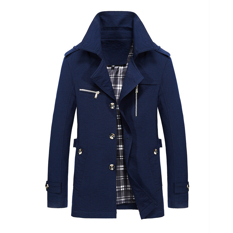 Fashion Workwear Lapel Jacket Men