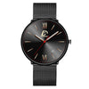 Men's Stainless Steel Calendar Watch Korean Version