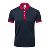 Men's And Women's Business Work Clothes Lapel T-shirt