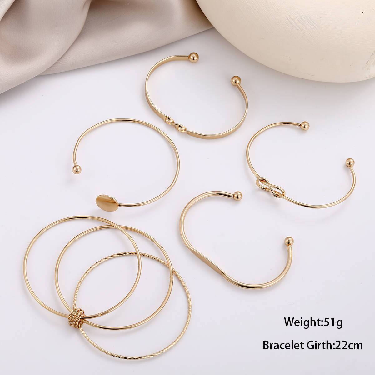 5-7pcs Bracelet Set Creative Simple Temperament Lady