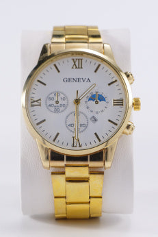 Men's Steel Belt Quartz Sports Watch