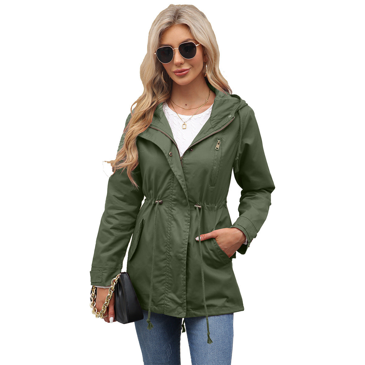Women's Cotton Anorak Oversized Loose Coat