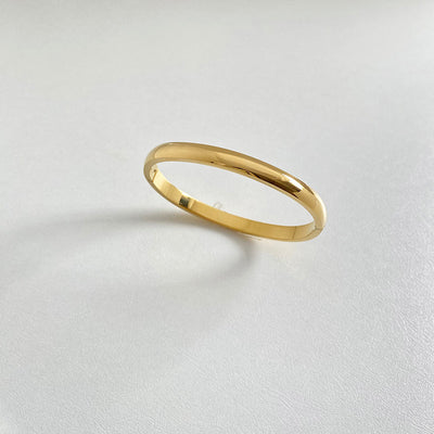 Retro Minimalistic Buckle Simple Bracelet Gold Bracelet