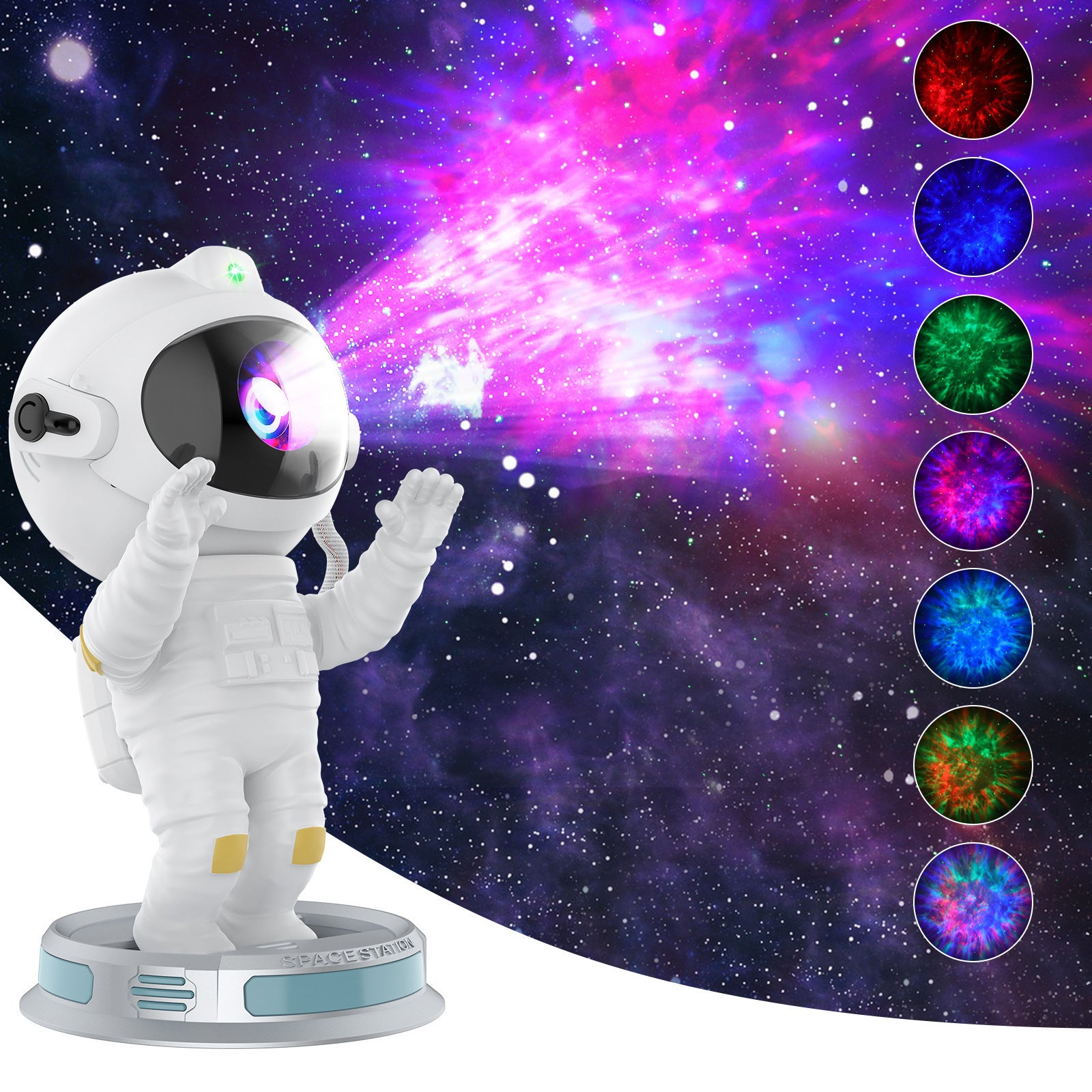 Exit Astronaut Starlight Projection Lamp Northern Lights