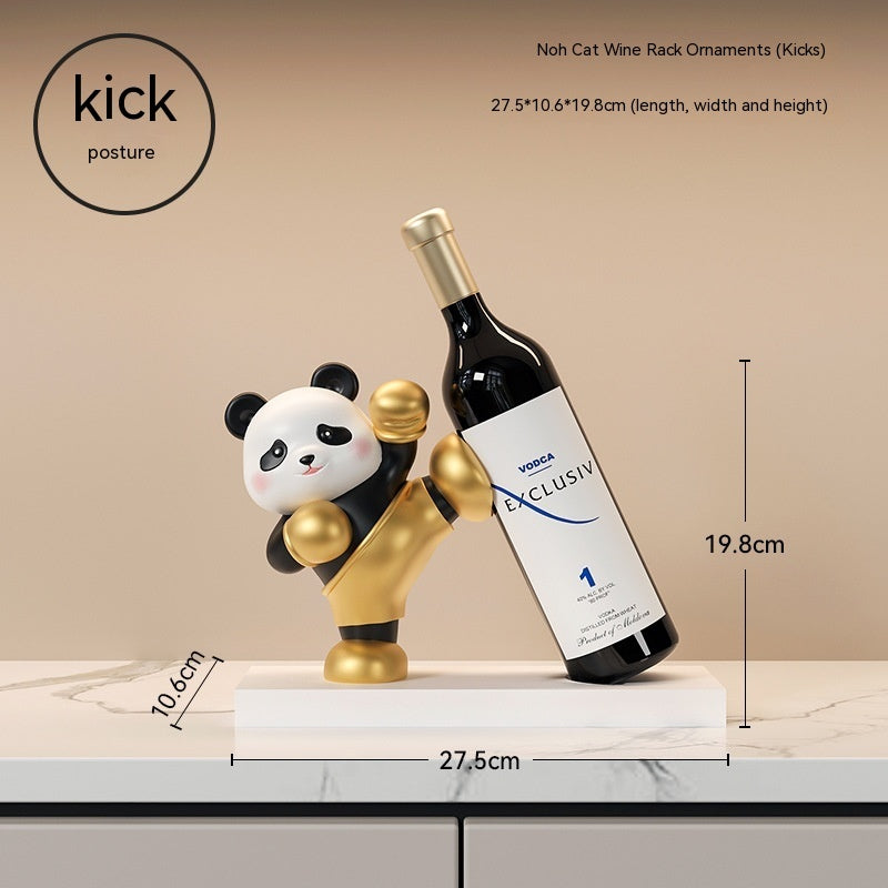 Panda Home Entrance Cabinet Key Storage Ornaments