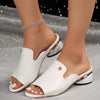 New Chunky Heel Patent Leather
